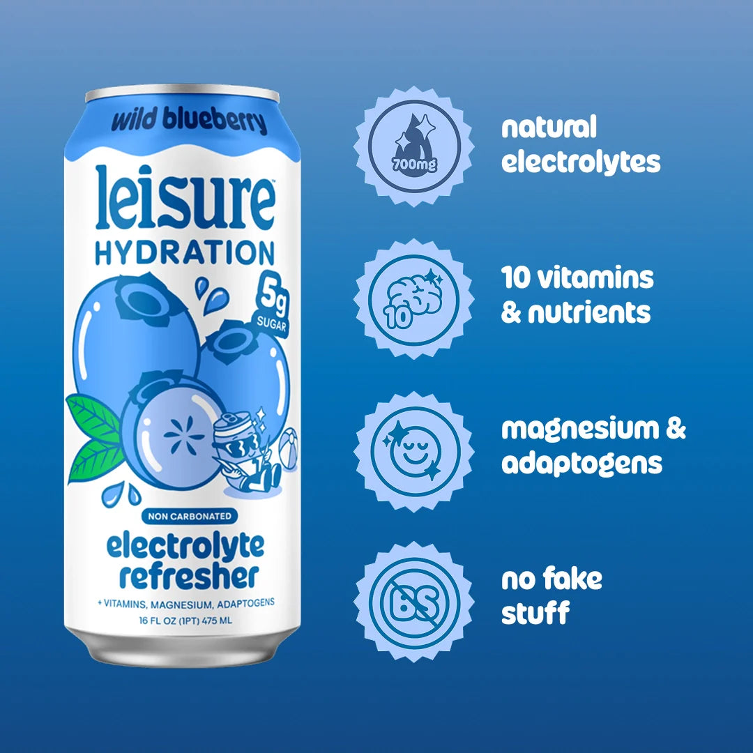 Leisure Hydration - Wild Blueberry