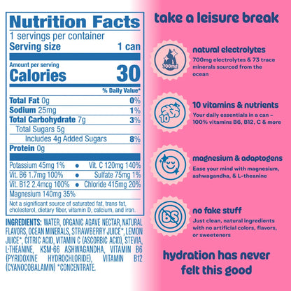 Leisure Hydration - Strawberry Breeze