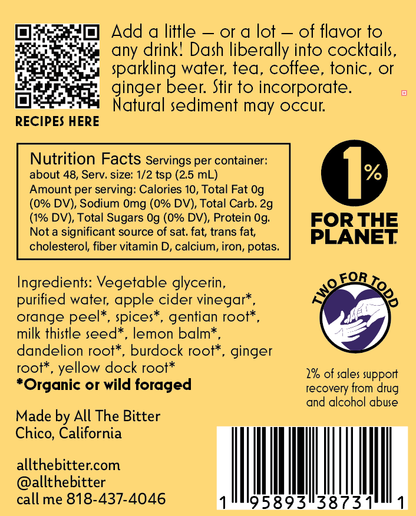 All The Bitter - Orange Bitters