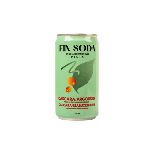 Fin Soda - Cascara, Seabuckthorn & Strawberries