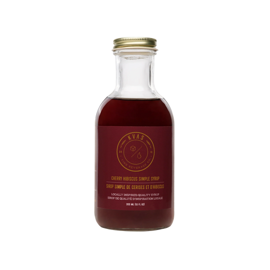 Kvas - Cherry hibiscus Simple Syrup