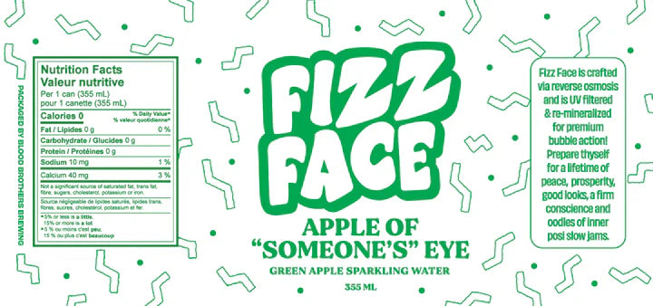 Blood Brothers - Fizz Face: Apple of "Someone's" Eye
